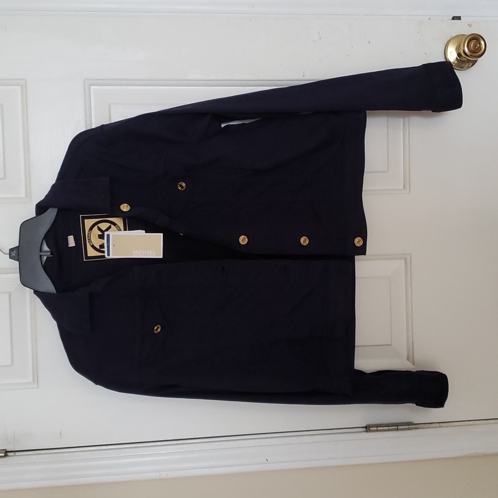 Navy blue Michael Kors Jacket Size XL